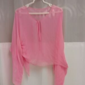 Chic Pink Women's Blouse